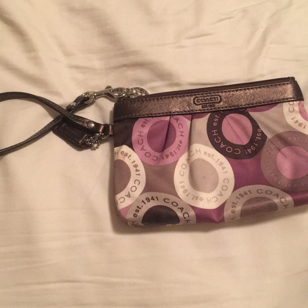 Coach wristlet